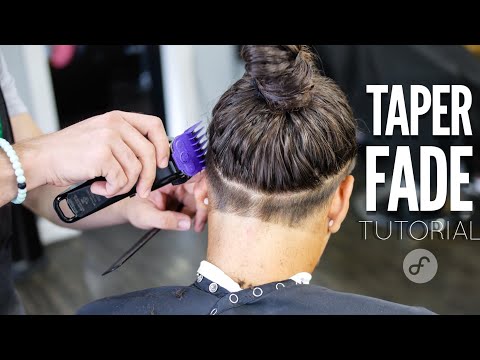 low taper long hair
