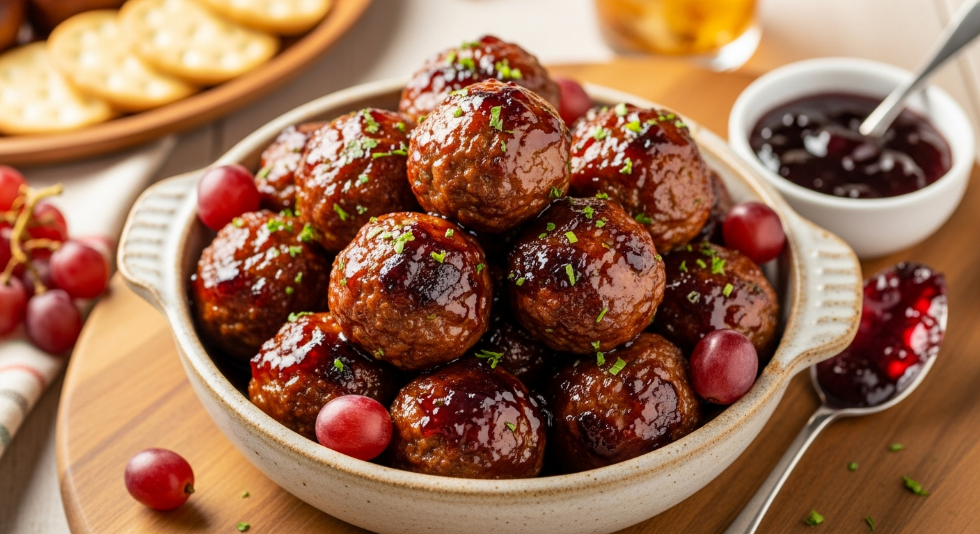 Meatballs with Grape Jelly