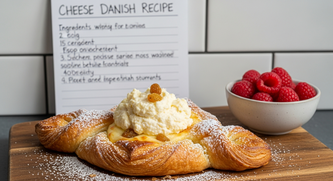 Cheese Danish Recipe: A Bakery-Style Pastry You Can Make at Home