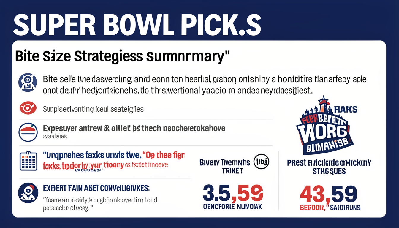Super Bowl Picks: Expert Insights, Strategies, and Predictions for the Big Game